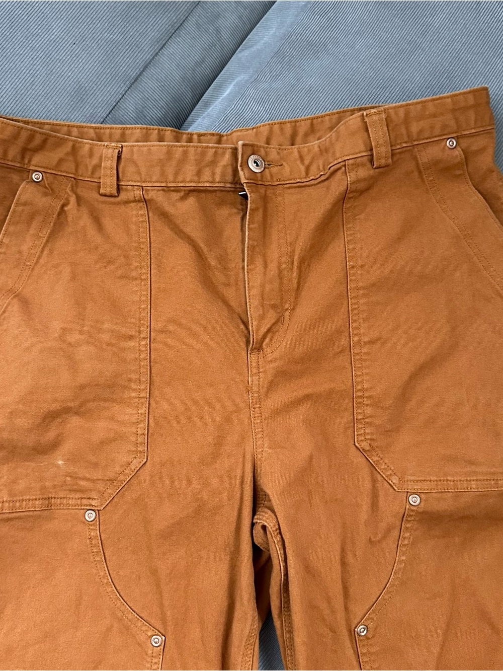 Duluth Trading Co. Utility Work Pants Womens 18x29 Double Knee Carpenter - Picture 4 of 10